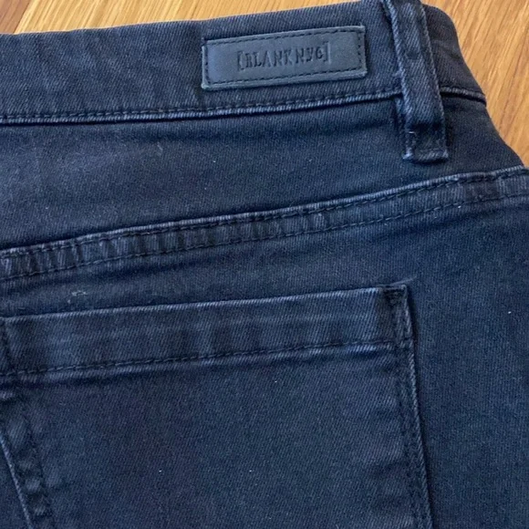 Blank NYC Women’s Black Denim Shorts Size 26